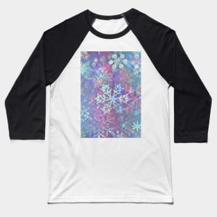 Prismatic Snowfall Baseball T-Shirt